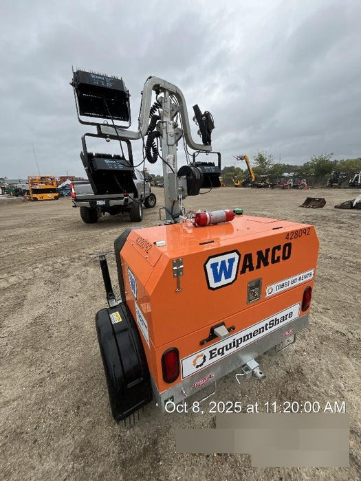 2024 Wanco WLTT-4MM4K Diesel, Deep Sea Controller, Shore Power Plug, Auto Start, (4) 350W LED Floodlights, 4kW Generator, 60 Gal Fuel Tank, 2" Ball, T3
