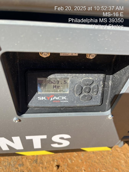 2024 Skyjack SJ3219 Electric Drive, Sld NM Tires, DBcns, RFRails, Power to Platform, T3 + Access Control