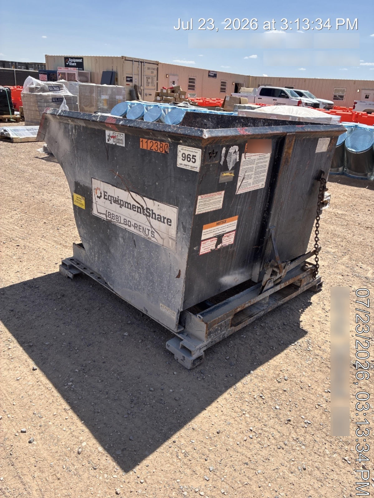 2020 STAR INDUSTRIES M-1820 - Self-Dump Hopper