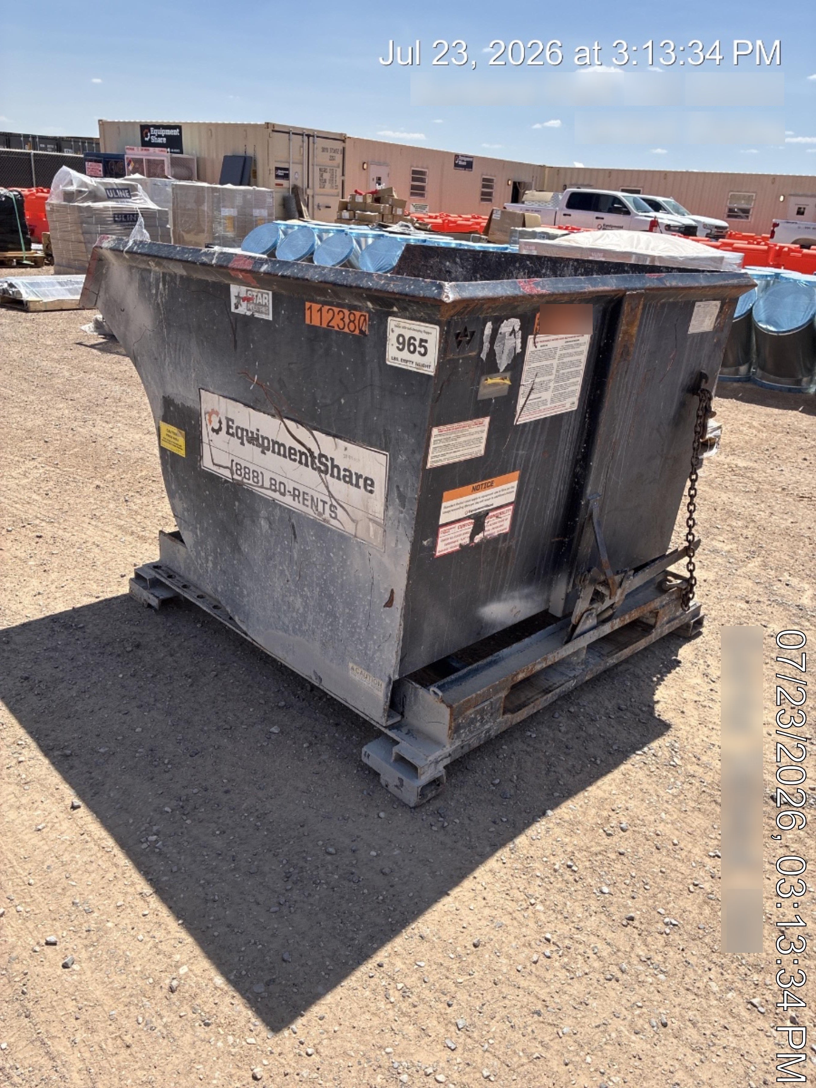 2020 STAR INDUSTRIES M-1820 - Self-Dump Hopper