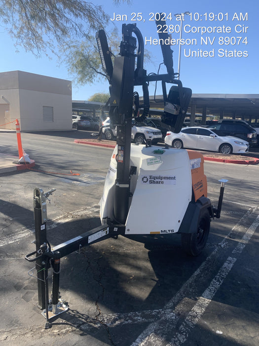 2023 Generac MLT2 Diesel, Flex Switch 120V Input, Powerzone Controller, 
(4) 320W LED Lights, 4kW Generator, 39.9 Gal Fuel Tank, 2" Ball, T3