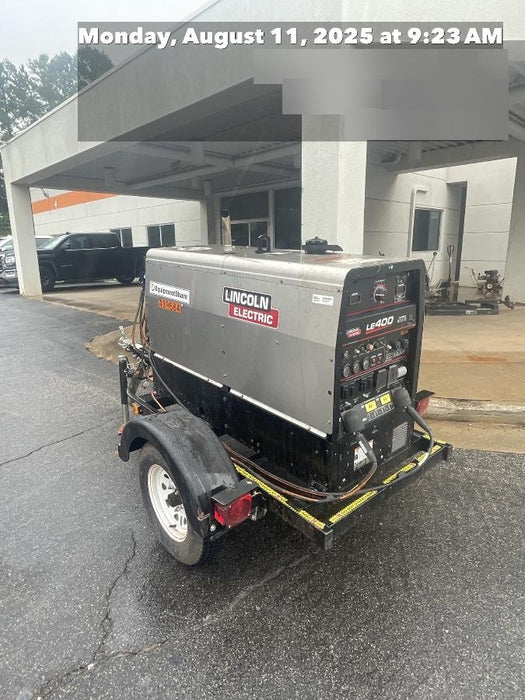 2024 Lincoln Electric LE400 Kubota V1505, Trlr, Cable Rack, Light Kit, ES Decals, T3