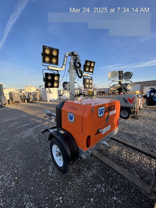 2024 Wanco WLTT-4MM4K Diesel, Deep Sea Controller, Shore Power Plug, Auto Start, (4) 350W LED Floodlights, 4kW Generator, 60 Gal Fuel Tank, 2" Ball, T3