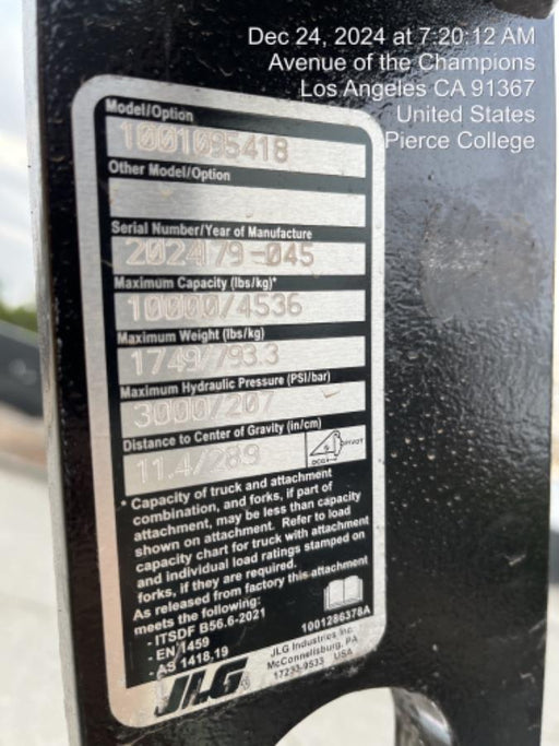 2024 JLG 1001095418S