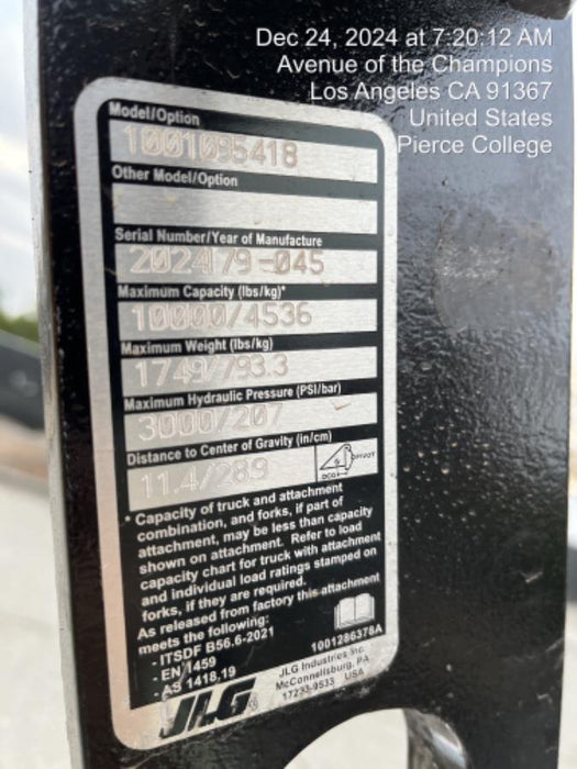 2024 JLG 1001095418S