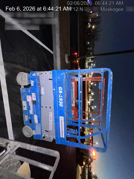 2019 Genie GS-1930 Fixed Rails with Chain Entry