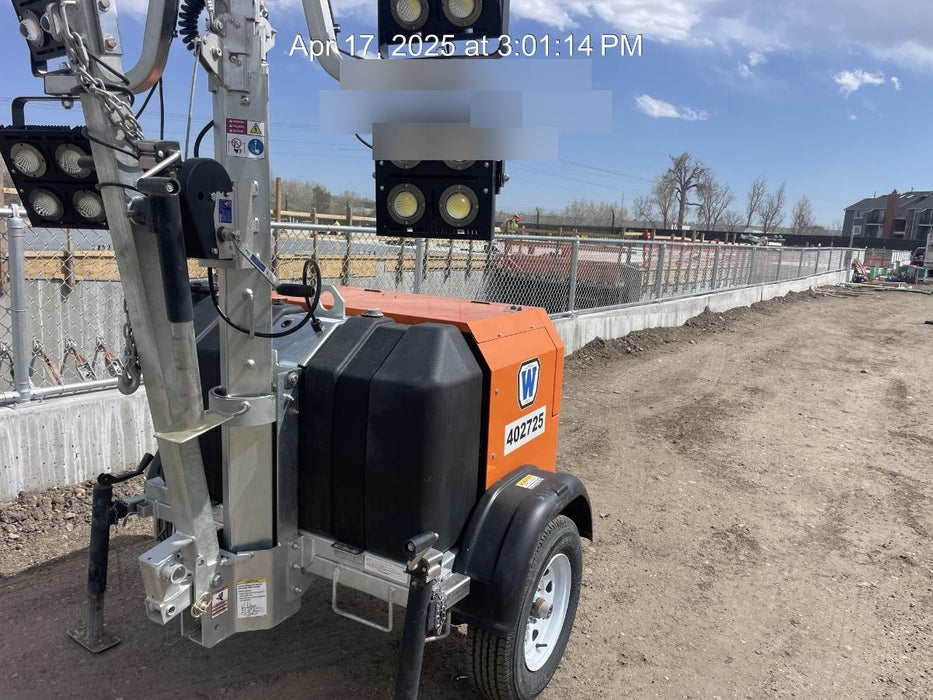 2024 Wanco WLTT-4MM4K Diesel, Deep Sea Controller, Shore Power Plug, Auto Start, (4) 350W LED Floodlights, 4kW Generator, 60 Gal Fuel Tank, 2" Ball, T3