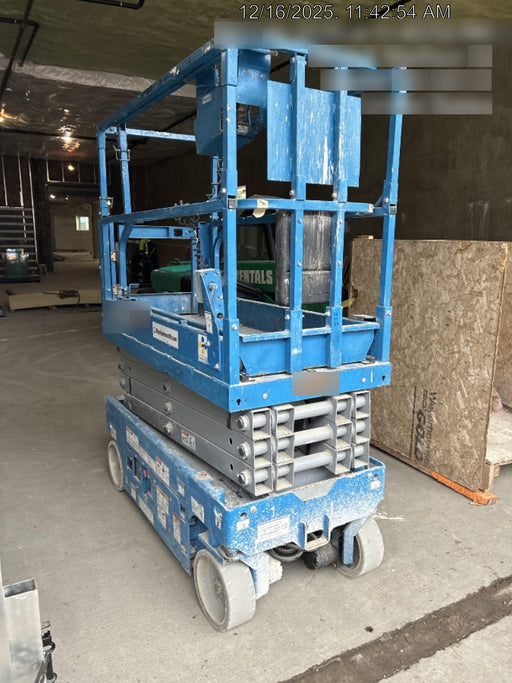 2020 Genie GS-1930 Solid Non Marking Tires, Beacon, Folding rails with half height swing gate