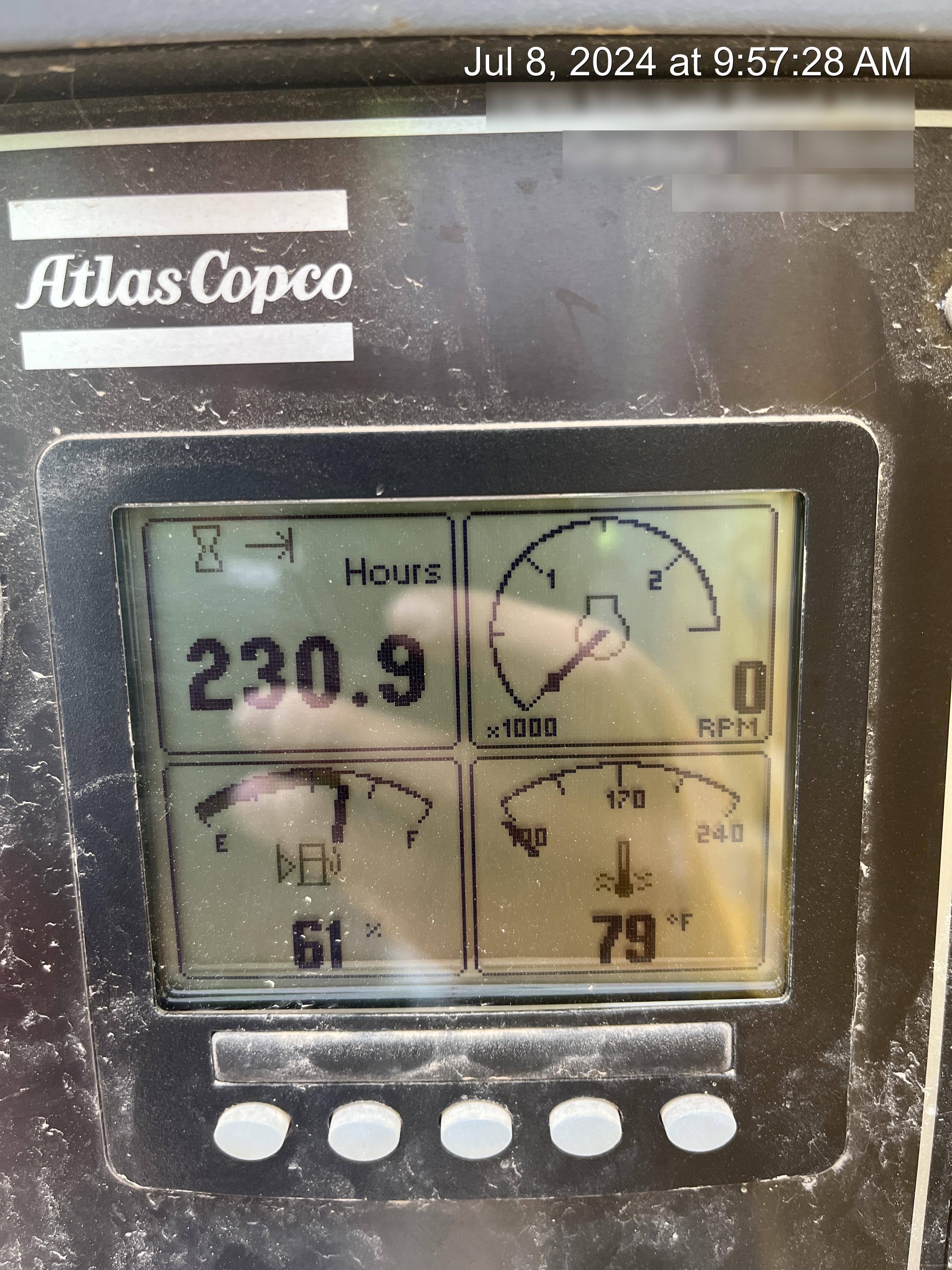 2021 ATLAS COPCO PAS 150 HF CS Enclosed