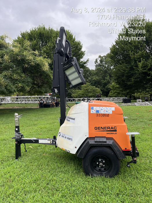 2023 Generac MLT2 Diesel, Flex Switch 120V Input, Powerzone Controller, (4) 320W LED Lights, 4kW Generator, 39.9 Gal Fuel Tank, 2" Ball, T3