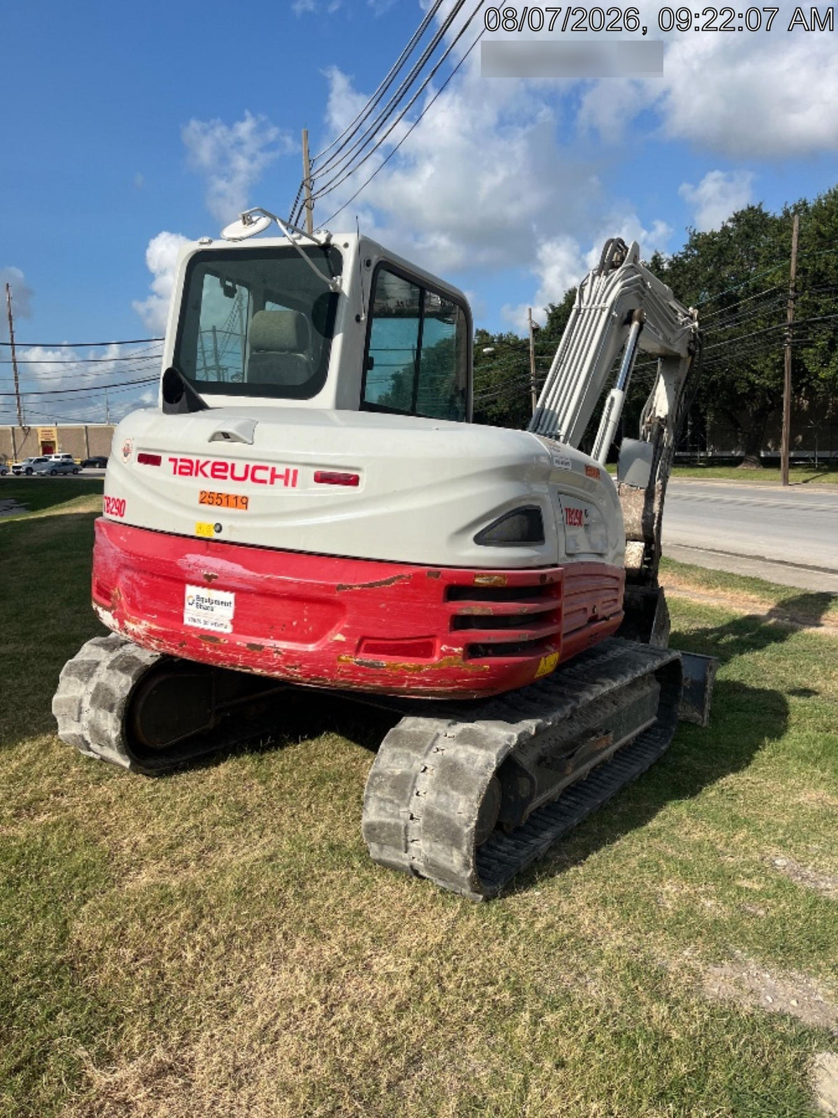 2022 TAKEUCHI TB290-CR