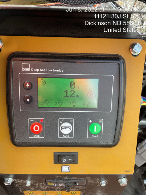 2022 Allmand NLV3GR (4) LED Light Fixture 350W, 23' Vertical Mast, 3kW Prime, Towable, Deep Sea L401, Leveling Jacks, Yanmar T4F 5.8hp