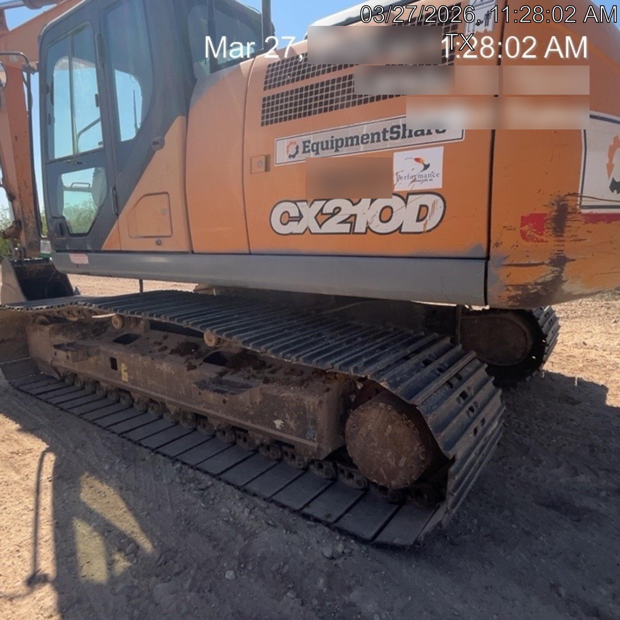 2019 CASE CX210D