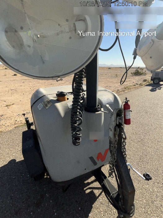 Wacker Neuson LTV6K-MH Wacker Neuson LTV6K Mobile Light Tower w/Fuel Level Sensor Installed