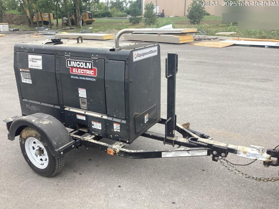 2024 Lincoln Electric Dual Maverick 200/200X Ready Pak 3, Includes Trailer, Cable Rack, Fender Light Kit K4382-1-RP3