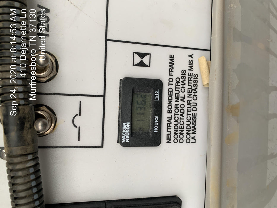 2019 Wacker Neuson LTV6L-MH Wacker Neuson LTV6L Mobile Light Tower w/Fuel Level Sensor Installed