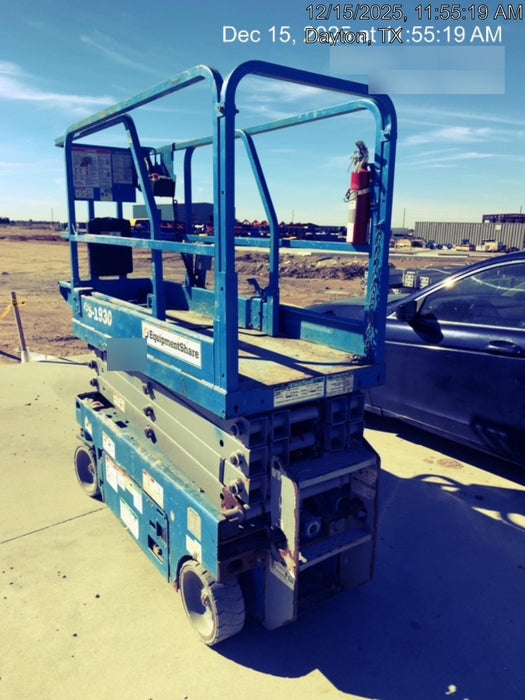 2019 Genie GS-1930 Fixed Rails with Chain Entry