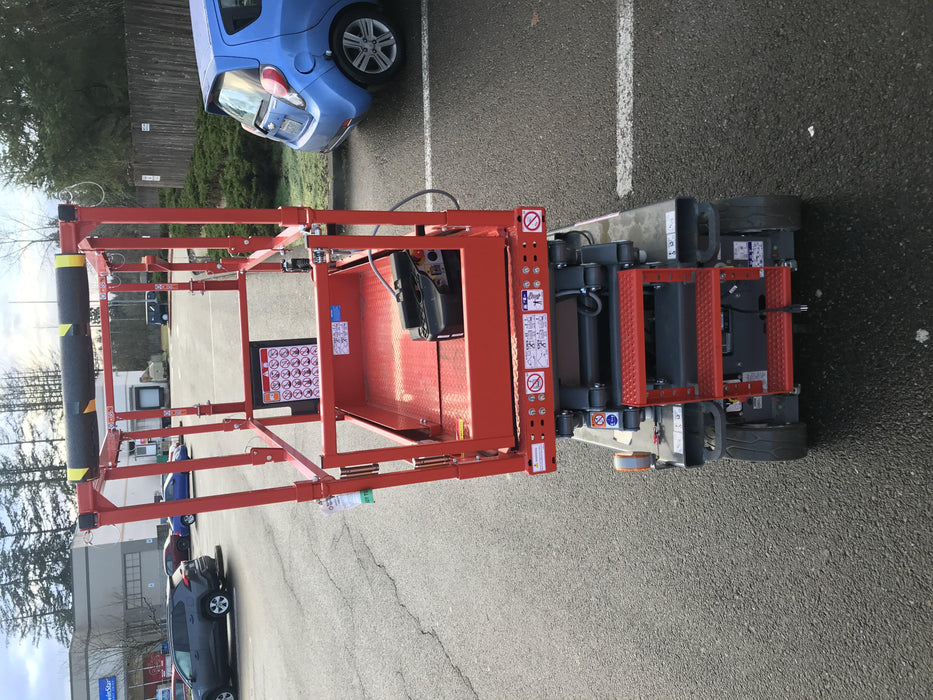 2020 Skyjack SJIII-3219 Solid NM Tires, Half height spring hinged entry gate, Dual Beacons, 800W Inverter