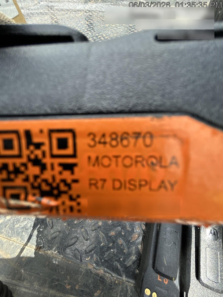 2023 MOTOROLA R7 DISPLAY