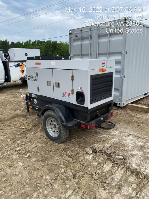 2020 WACKER NEUSON G25