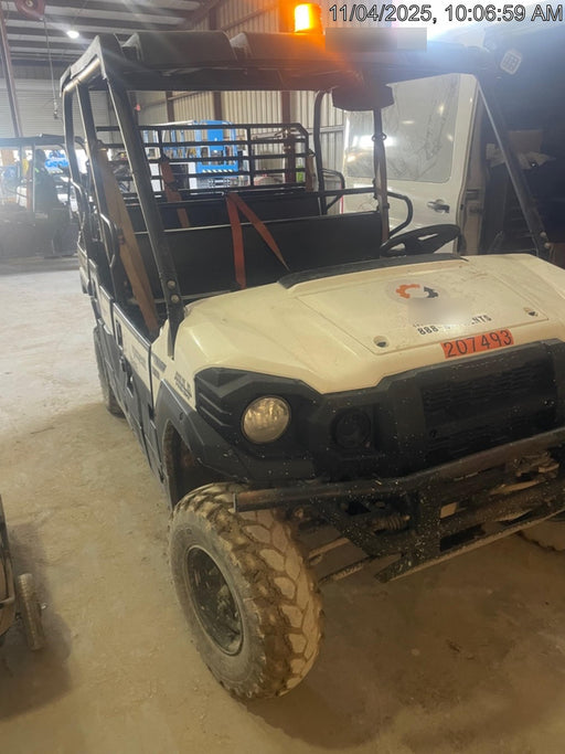 2022 Kawasaki Mule PRO-DXT Standard Options, Backup Alarm, Beacon, Plastic Hard Top, Poly Windshield, Horn Kit