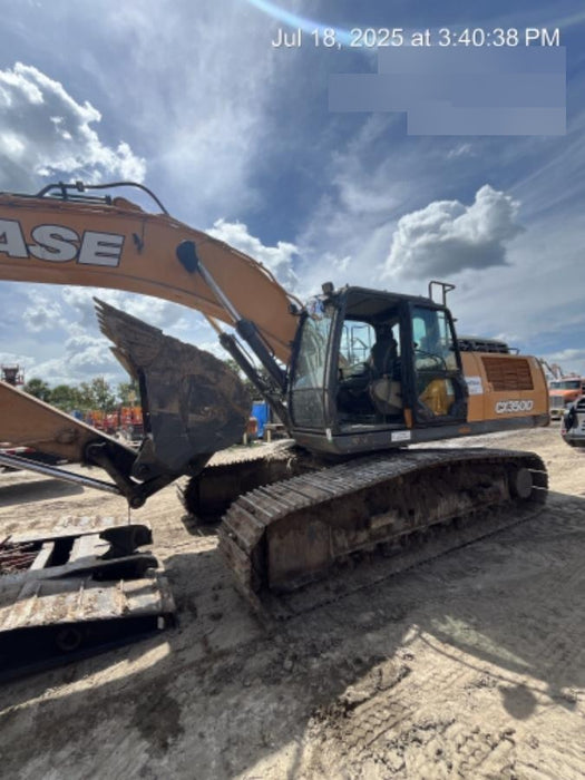 2018 CASE CX350D