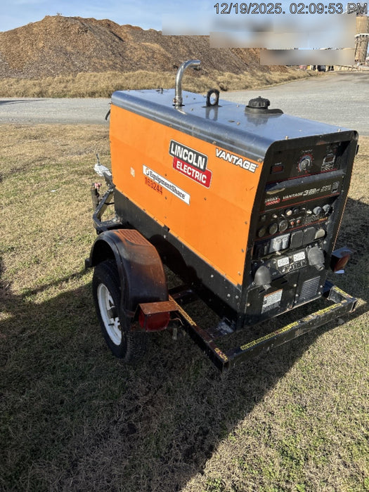 2022 Lincoln Electric LE400 Kubota V1505, Trlr, Cable Rack, Light Kit, ES Decals, T3