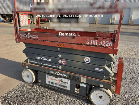 2017 Skyjack SJIII-3226 Skyjack SJ3226, Trojan Battery Set, Extended Warranty 5yr/5k hr