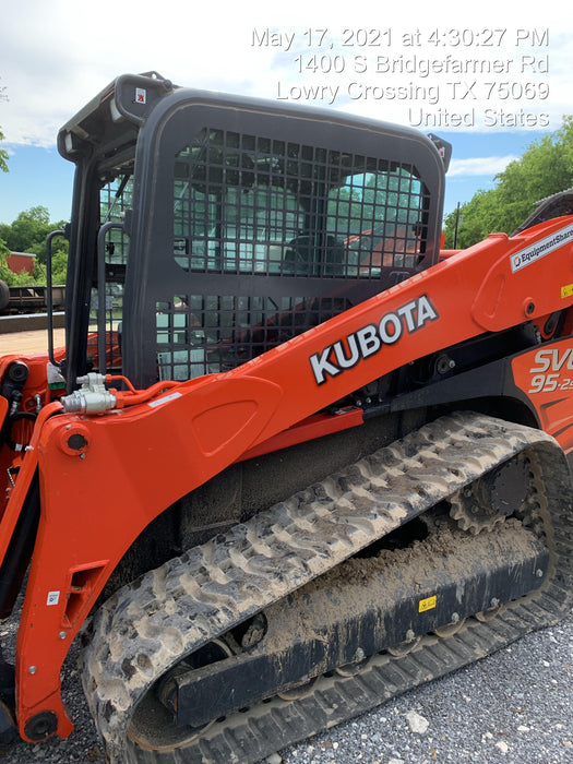 2020 Kubota SVL95-2SHC Cab/Heat/Air, Rubber Tracks, Kubota Tier 4 Engine
