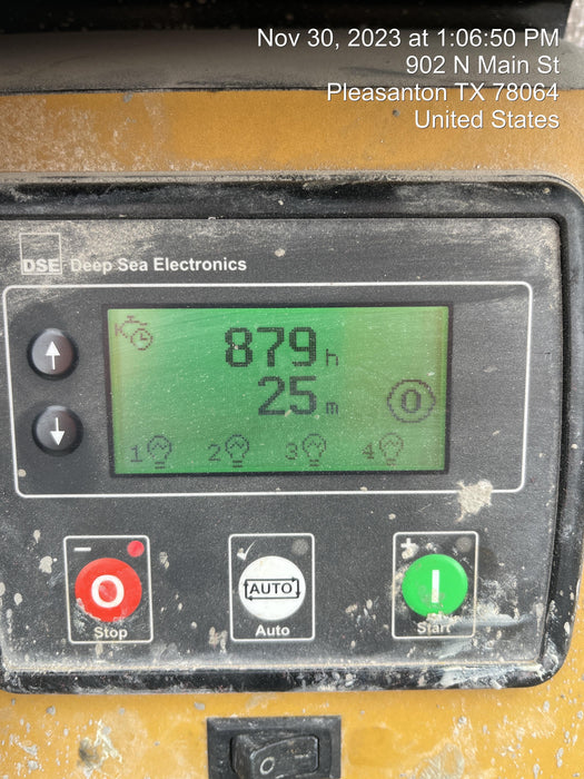 2022 Allmand NLV3GR (4) LED Light Fixture 350W, 23' Vertical Mast, 3kW Prime, Towable, ES Decals, T3