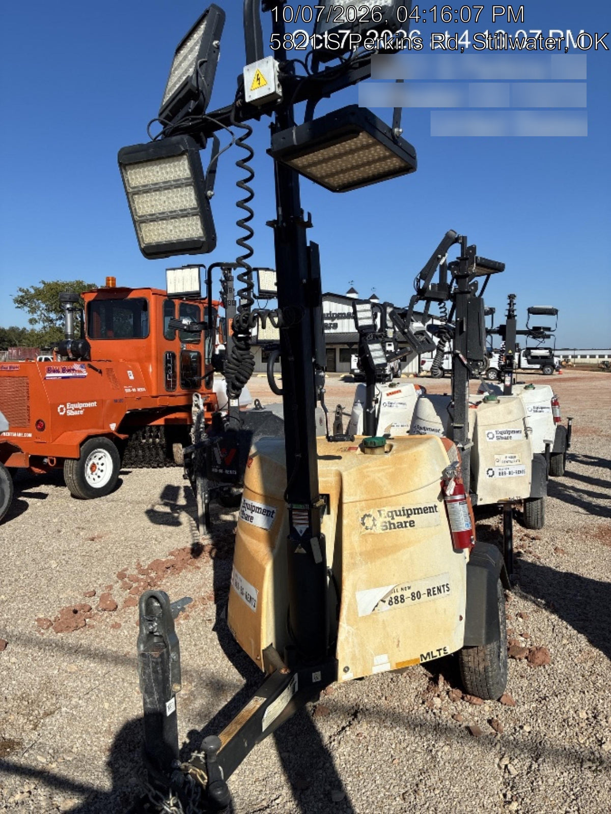 2024 Generac MLT2 Diesel, Flex Switch 120V Input, Powerzone Controller, 
(4) 320W LED Lights, 4kW Generator, 39.9 Gal Fuel Tank, 2" Ball, T3
