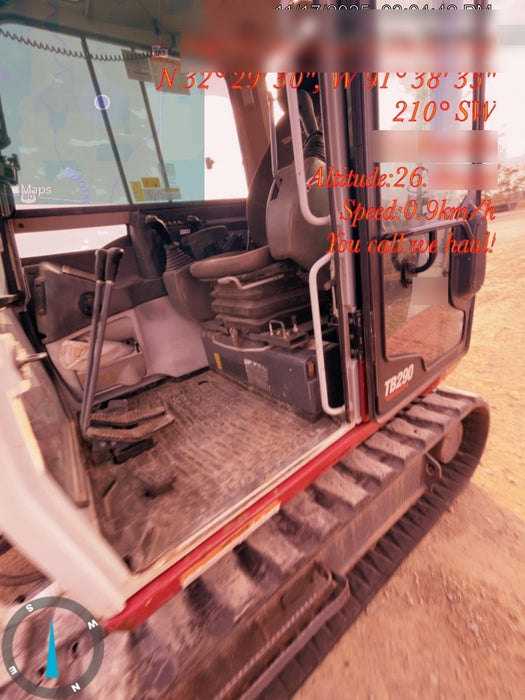 2020 TAKEUCHI TB290C