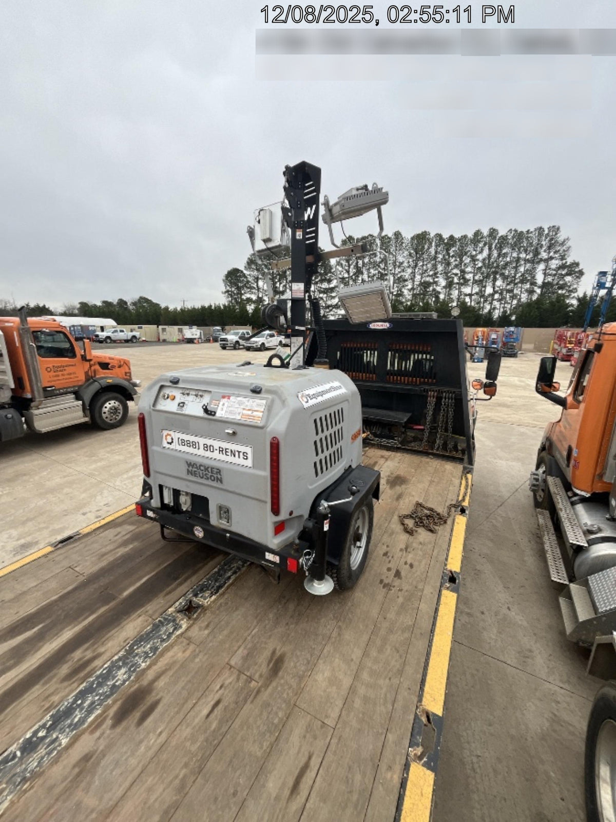 2020 Wacker Neuson LTV6K LTV6K-METAL HALIDE LIGHT TOWER 60HZ KUBOTA LED 300