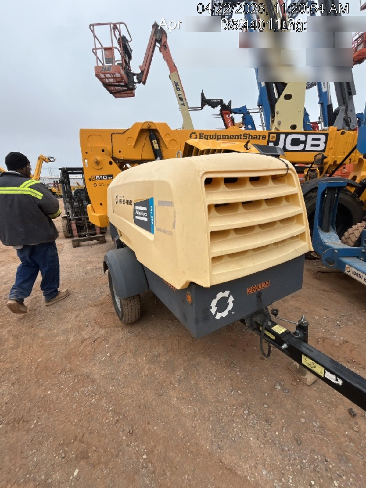 2022 ATLAS COPCO XAS188 CWK