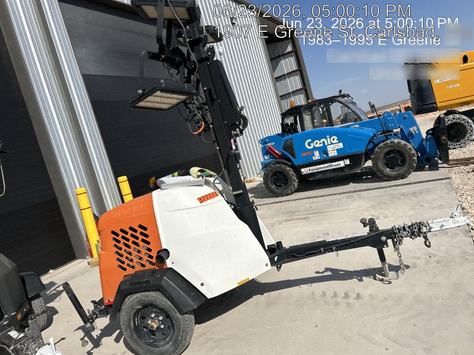 2023 Generac MLT2 Diesel, Flex Switch 120V Input, Powerzone Controller, 
(4) 320W LED Lights, 4kW Generator, 39.9 Gal Fuel Tank, 2" Ball, T3