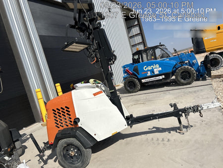 2023 Generac MLT2 Diesel, Flex Switch 120V Input, Powerzone Controller, 
(4) 320W LED Lights, 4kW Generator, 39.9 Gal Fuel Tank, 2" Ball, T3