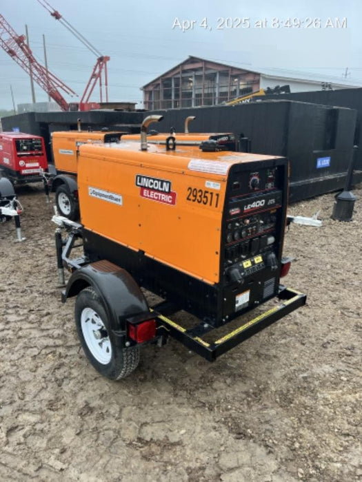 2022 Lincoln Electric LE400 Kubota V1505, Trlr, Cable Rack, Light Kit, ES Decals, T3