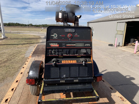2021 Lincoln Electric Vantage 549X Ready Pak 3, ORANGE (includes trailer, cable rack, fender light kit)