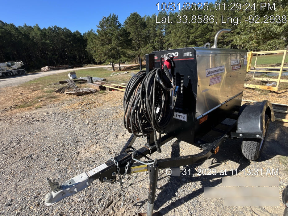 2024 Lincoln Electric LE400 Kubota V1505, Trlr, Cable Rack, Light Kit, ES Decals, T3