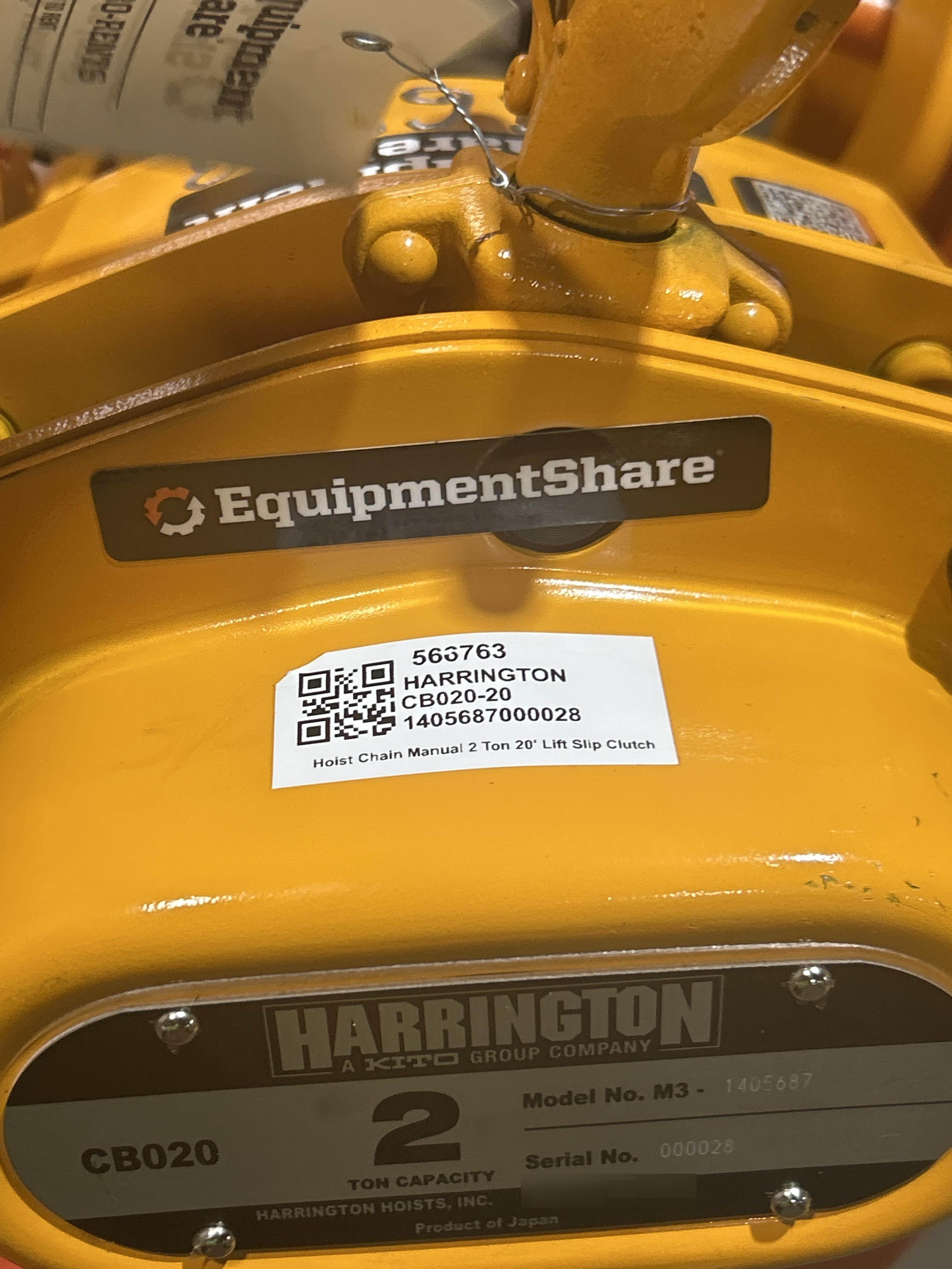 2025 HARRINGTON CB020-20