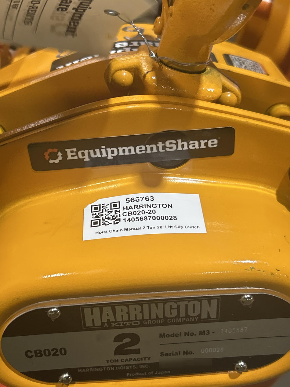2025 HARRINGTON CB020-20