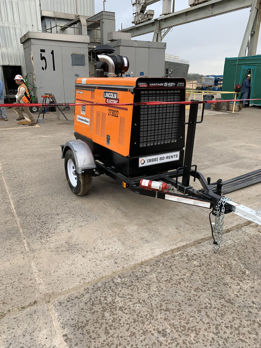 2022 Lincoln Electric Vantage 549X Crosslink Technology, Trailer Mounted, ES Decals, T3