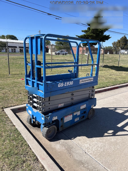 2020 Genie GS-1930 Fixed rails with chain entry gate - Pre A92.20