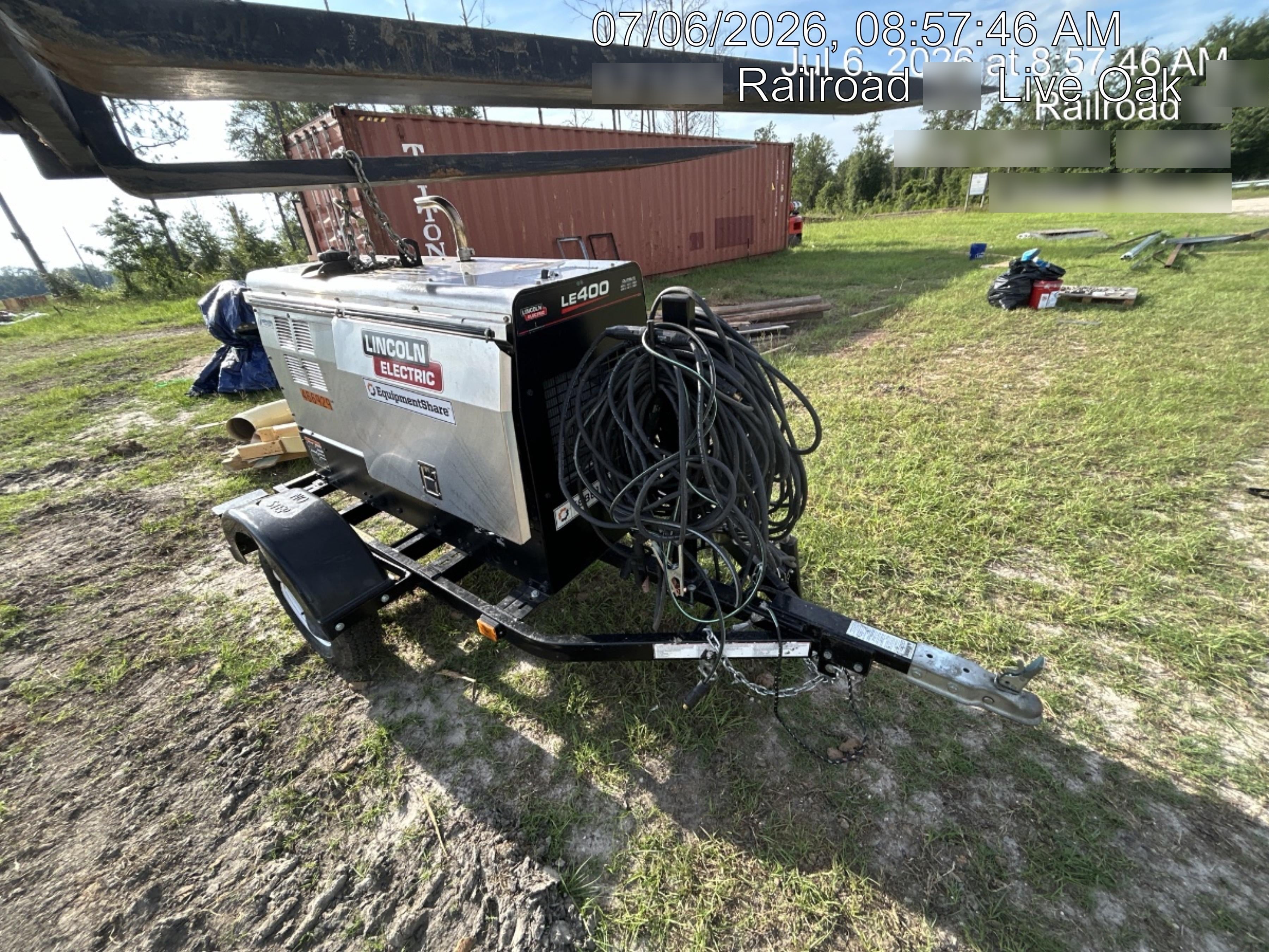 2024 Lincoln Electric LE400 Kubota V1505, Trlr, Cable Rack, Light Kit, ES Decals, T3