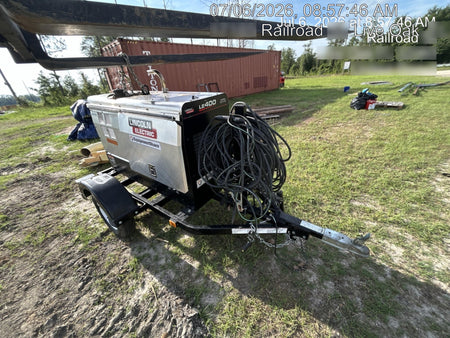 2024 Lincoln Electric LE400 Kubota V1505, Trlr, Cable Rack, Light Kit, ES Decals, T3