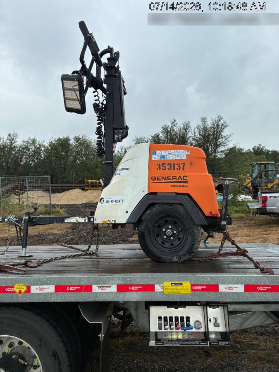 2023 Generac MLT2 Diesel, Flex Switch 120V Input, Powerzone Controller, (4) 320W LED Lights, 4kW Generator, 39.9 Gal Fuel Tank, 2" Ball, T3