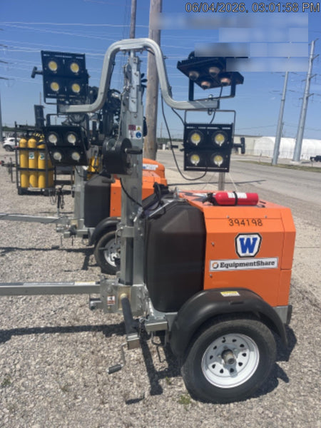 2024 Wanco WLTT-4MM4K Diesel, Deep Sea Controller, Shore Power Plug, Auto Start, (4) 350W LED Floodlights, 4kW Generator, 60 Gal Fuel Tank, 2" Ball, T3