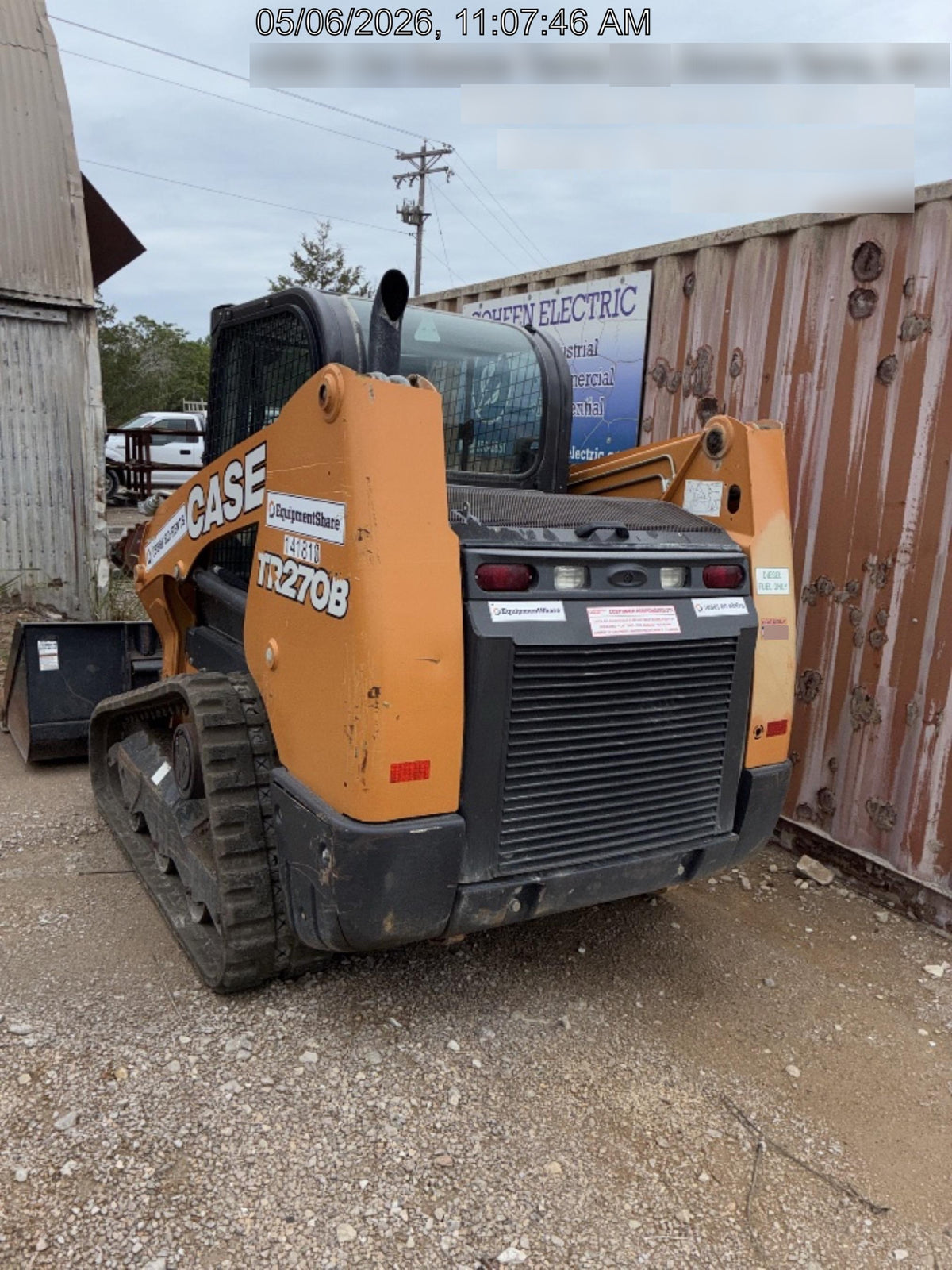 2021 CASE TR270B