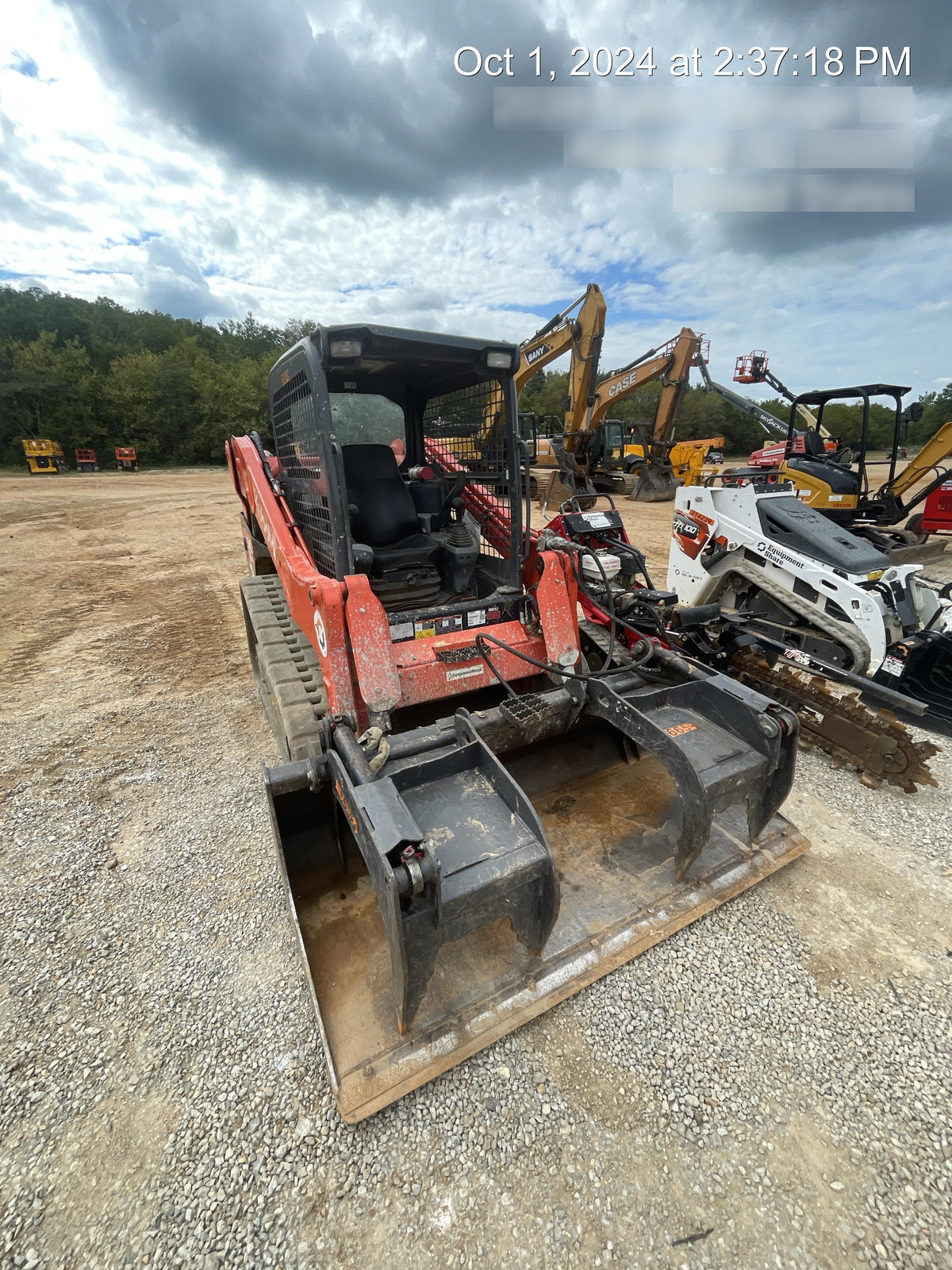 2018 PALADIN 76" Scrap Grapple Bucket - Paladin