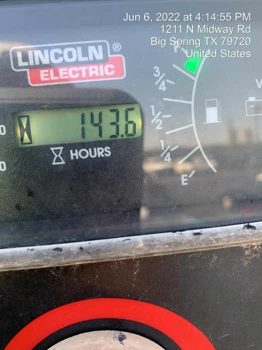 2021 Lincoln Electric Vantage 549X Ready Pak 3, ORANGE (includes trailer, cable rack, fender light kit)